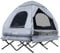 Skandika Zeltliege Haug für 2 Personen | Zelt Bett mit Sleeper Technology, erhöhtes Campingbett, aufblasbare Luftmatratze, Outdoor Feldbett | 4in1 Angelzelt, Bettzelt, Feldbettzelt