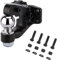 HEYOUTH Attelage Remorque,Crochet attelage Mixte 8000kg 4 Trous,Chape avec Boule diam 50mm