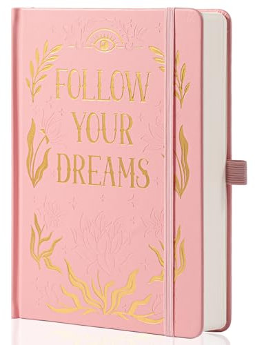 MGGAO College Rule Notebook für Frauen Männer, 318 nummerierte Seiten Journal, A5 Schmetterling Floral Journale für das Schreiben, ästhetische Notebooks, Arbeit Schule Note Taking, 14,7 x 21,4 cm