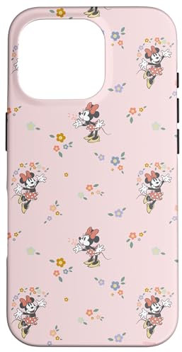 Disney Minnie Mouse Springtime Flower Delight Case for iPhone 16 Pro