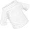 KONTONTY Bärenpuppenkleidung Bären-T-Shirt Generation Puppenkleidung Bärenkleidung Teddybären Kleidung Kurzarm Kleidung für Stofftiere Kuscheltier-Outfits kleines Puppenkostüm Tierhemd Weiß