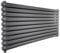 ProductPro Anthracite 1000 x 600mm Horizontal Designer Radiator Double Oval Column