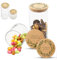 Amari ® Personalisierte Vorratsgläser (3er Set) mit Deckel - Aufbewahrungsdose für Küche, Hochzeit & besondere Anlässe - Keksdose, Nervennahrung, Vorratsglas, Erinnerungsglas (530 ml)