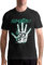 Sportswear Men's Short-Sleeved Shirt Skillet Band Shirt Men's Fashion T-Shirt Cotton Tee Shirts Short Sleeve Black M