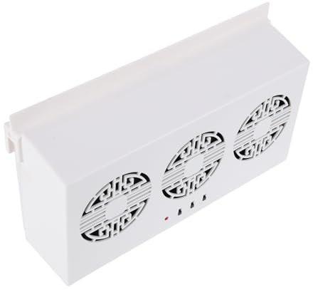 UKCOCO Ventilateur De Voiture à Énergie Solaire Climatiseur Portable Avec Circulation Air Refroidisseur De Fenêtre Usb Pour Véhicule