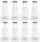 POPETPOP 8 Stück Wasserfilter Duschschlauch tauschen Schnellverbindungsanschlüsse Schnellkupplungs-Schlauchanschlüsse Schlauchfilteradapter Schlauchbefugnis PC-Material Transparent