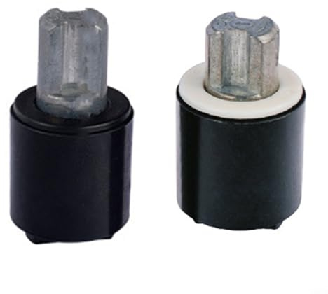 Toilettendeckel Dämpfer Scharnier Set Absenkautomatik Puffer Hydraulische Verlangsamungsvorrichtung für Badezimmer Toilettensitz Abdeckung Ersatzteile Schwarz 2 Pack