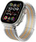 hoosouk Correa Milanesa Para Apple Watch Ultra 2 Para iWatch Series 10 9 8 7 6 5 4 SE Pulsera Correa(Silver rose gold,38 40 41mm)