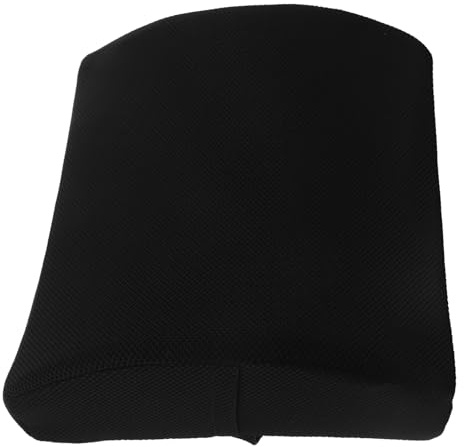 HOMSFOU Memory Foam Lumbar Support Pillow Ergonomic Backrest Cushion for Office Chair Car Gaming Seat Comfortable Breathable Material with Impact Buffering and Easy to Install Black