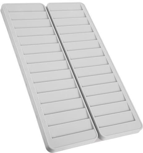 Alipis Hanging Cards Holder for Garage Shelves Heavy Duty Warehouse Cards Container Slots for Employee Attendance