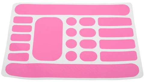 Kettenschutz Aufkleber 1 Blatt aus Pvc für Fahrradrahmen und Kette