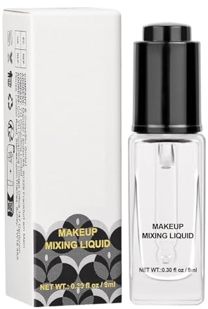 Líquido Mezclador para Colorete - 9 ml Gotas Multiuso - Transformador de Maquillaje | Transforma Base, Sombra, Colorete y Maquillaje en Polvo