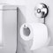 YOHOM Suction Toilet Roll Holder Wall Mounted Suction Loo Roll Holder Bathroom Paper Towel Hanger Toilet Paper Holder Stainless Steel Paper Roll Dispenser Vacuum Tissue Paper Rack No Drilling Brushed
