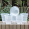 Meshpot 10 cm Transparent Plastique Pot à orchidée avec Trous - 6 Pièces