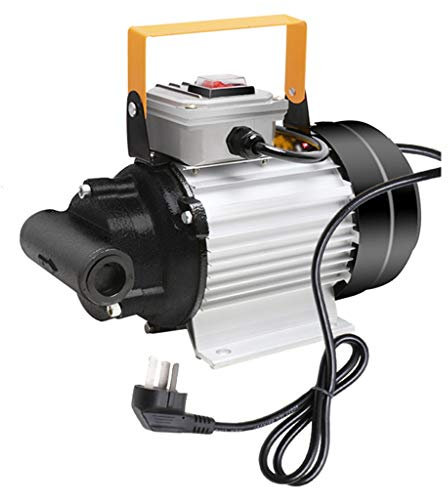 Haute Puissance Pompe À Engrenages, Pompe Électrique, Pompe De Transfert De Carburant, Unité De Pompage Diesel 220V,Pompe A Fioul Conçue for Le Pompage Diesel, Huile Moteur, Huile Hydraulique