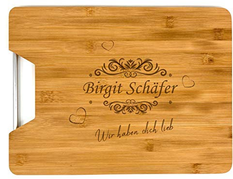 Saphir Design Schneidebrett mit Gravur | Schneidebrett aus Holz mit persönlicher Gravur für Geburtstag, Party und Geburtstagsdeko. | personalisierte Geschenkideen -Geschenke für Frauen und Männer