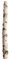 Deco Woerner Birkenstamm Deko-Stamm Baumstamm Birken-Deko Birkenstamm 100cm lang 6-10cm Ø