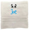 Personalisiertes Handtuch mit Namen Schön gestickter Name Handbadetuch 100% Baumwollhandtuch Personalized Custom Towel with Name (140 x 70 cm, Panda)
