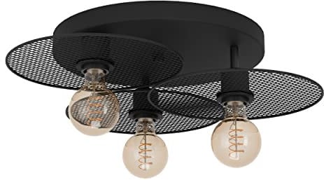 EGLO Deckenlampe Ikeston, 3-flammige Deckenleuchte
