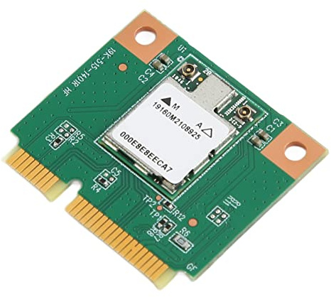 Septpenta WiFi Karte, 1200 MBps mit BT 4.1, 2,4 GHz und 5 GHz Dualband, 802.11 A/B/G/N/AC Wireless Protokoll, PCB Modul Mini PCIE, Kompakte Größe für Windows 10 und Windows 11