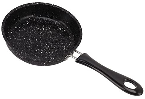 Sartén para Huevos, Sartén de Acero Inoxidable Antiadherente para la Cocina (18 CM)