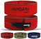 HUSTLERS ONLY Weight Lifting Belt with Lever Buckle Genuine Leather Gym Belt for Deadlift, Power Lifting, Workout Belt 10mm thickness for Back Support, Lifting Belt for Men and Women (L, Red)