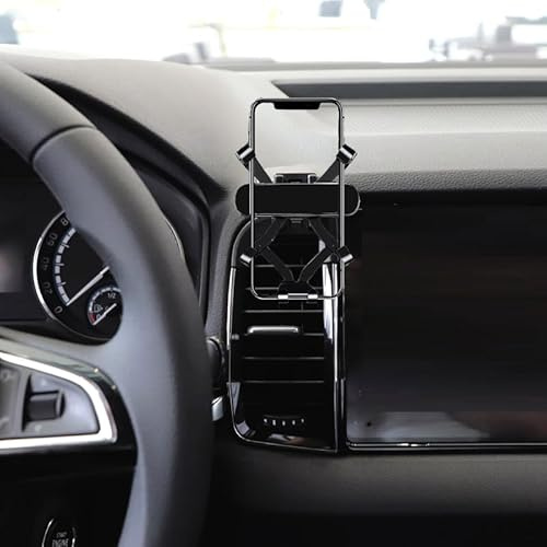 GXQKHFA supporto telefono auto compatibile con 2017-2024 skoda karoq porta cellulare accessori (FOR 2017-2024 karoq)