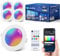 Aigostar Einbaustrahler LED Downlight, 6W Smart Decken Einbaulampe RGB+CCT Kompatibel mit Alexa Bluethooth Mesh, Farbtemperatur 2700K-6500K, IP44 Einbauleuchte mit Fernbedienung, Ф100-110mm, 4 Stück