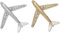 Feaolala 2 STK Anstecknadel Flugzeug Broschen Brosche Pins Anstecknadel Geschenk für Männer und Frauen Kleidung Taschen Jacke Flugzeug-Anstecknadel Hurricane WWII Lustige Details (1 Set)