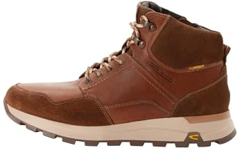 camel active Herren Denali Trekking Boot aus echtem Leder