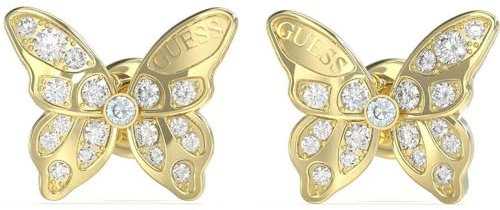 Guess Damen-Ohrstecker Edelstahl One Size Gold 32028208