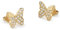 Guess Damen-Ohrstecker Edelstahl One Size Gold 32028208