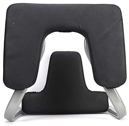 Mermajestic Yoga kopfstandhocker Yoga Inversion Bank mit Holzrahmen und PU Pads Entlasten Müdigkeit Balance Training,Inversion Fitness und Meditation Entspannung Loading 220Kg Schwarz