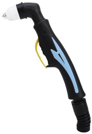80A Plasmaschneider-Brennerkopf, Hochpräziser Plasmaschneider-Brennerkopf mit Ergonomischem Griff Zum Schweißen (Blau Schwarz)