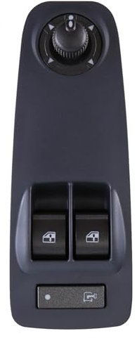 Elektrischer Fensterheberschalter 1608705680 Kompatibel für Fiat Ducato 3 Citroen Jumper 2 Peugeot Boxer 2 Autofensterheber Hauptfensterschalter Fensterheber Schalter Schaltelement