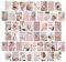 Kit de collage mural rose 50 pièces, décoration de chambre, affiches d'art, impressions d'art mural pour décoration esthétique, affiches esthétiques, affichage photo pour décoration de chambre