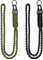 FDJZXW 2 Stück Paracord Schlüsselanhänger mit Metall Ring,Schlüsselband mit Karabiner,Mini Abnehmbare Lanyard Schlüsselband,für Schlüssel Messer Draussen Camping Wandern Rucksack Passen