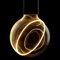 LED Globe125 smokey slanting top E27 5W