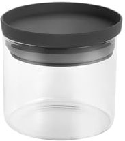 Metaltex Aroma Line - Tarro de cristal (450 ml, resistente, hermético, apilable)