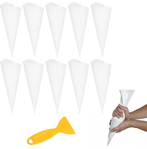 Sac de Mortier,Poche à Jointer,20PCS Sac de Coulis,Sac à Coulis Maçonnerie,Mortier Ciment,Sac de Scellant de Ciment,pour Calfeutrage et Crochet Coutures