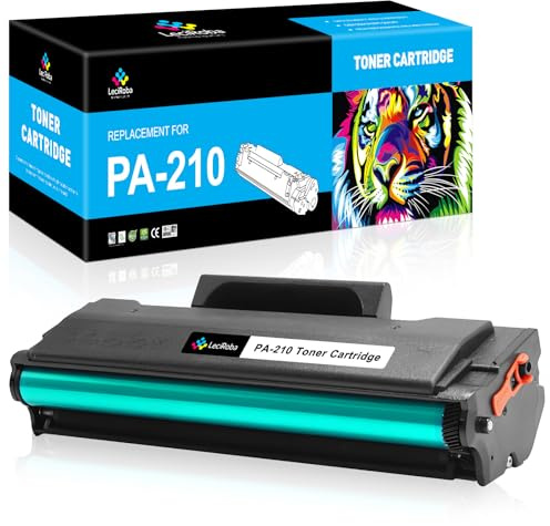 LeciRoba PA210 für Pantum PA-210 PA 210 Toner für Pantum P2200 P2502 P2500 P2508 M6500 M6558 M6552; für Pantum M6600 M6600N M6600W M66000W NW M666 02 M6602N M6602NW M6608 M6608NW Drucker (Paket
