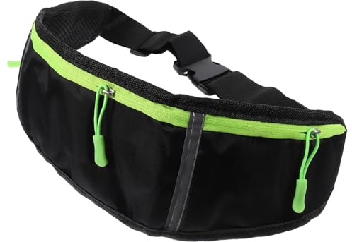 Toyvian Sportliche Outdoor Hüfttasche mit Kopfhöreröffnung Schlankes Design Multifunktionale Gürteltasche für Damen und Herren zum Laufen Radfahren und Reisen