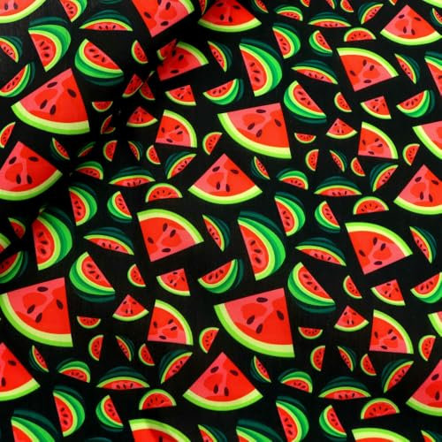 DaBingDian Obst Wassermelone 50 * 145cm Patchwork Polyester Baumwolle Stoff Tissue Nähen Quilten Stoffe Handarbeit Material DIY Handmade
