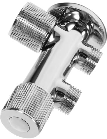 SOIMISS Doppel Absperrventil für Waschmaschine Multifunktional Installieren für Bad Geschirrspüler