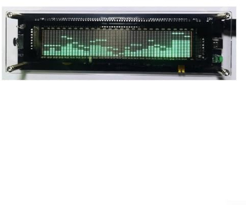 CWOQOCW VFD Display Music for spectrum Analyzer with Adjustable Settings and Accurate Frequency Response (JVFD2515 (JVFD2517 (narrow))