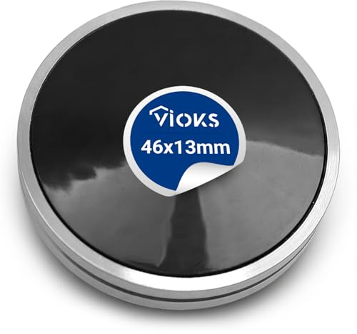 VIOKS TwistPad Knebel Drehscheibe Ersatz für Bosch Siеmens Constructa 00614176 614176 Magnet Tipp-Pad Drehknopf Drehgriff zur Sensorbedienung auf dem Kochfeld Herd Oben
