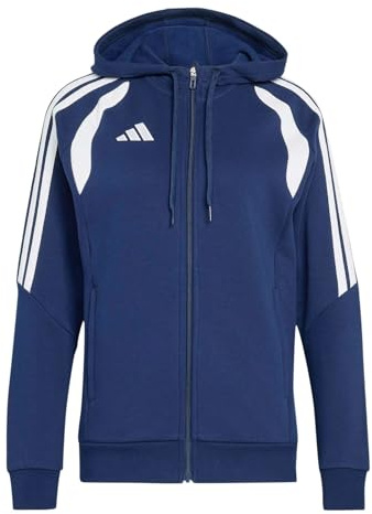 adidas Damen Tiro 26 League Sweat Full Zip Sweatshirt, Team Navy Blue 2/White, XXS
