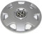 Volkswagen 6Q0601147M Radkappe (1 Stück) Radzierblende Stahlfelgen 14 Zoll Radblende brillantchrom