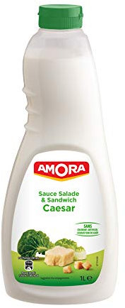 Amora Sauce Salade Et Sandwich Caesar 1l - Lot de 2