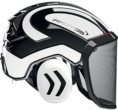 Pfanner Protos Integral ARBORIST Helmet - White & Black